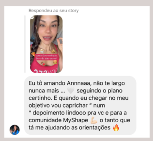 Comunidade MyShape da Anna Rosa